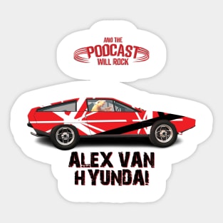 Alex Van Hyundai Sticker